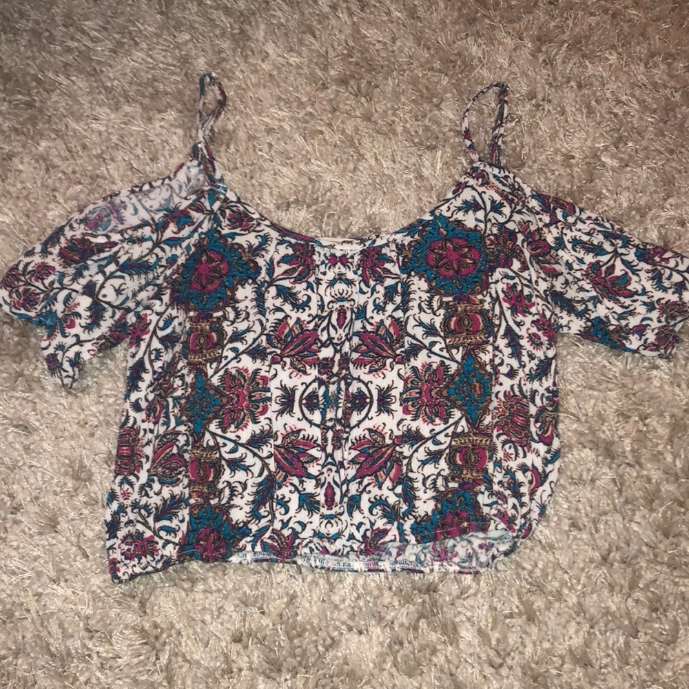 Off the shoulder shirt